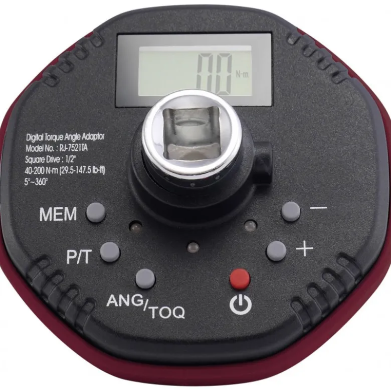 Adaptateur dynamométrique digital 40-200 Nm 1/2" avec serrage angulaire KRAFTWERK 4082-12