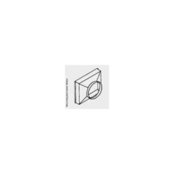 Adaptateur pour gaine rectangulaire pour SP40 - SOVELOR ACC2047