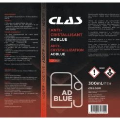Additif anti-cristallisant adblue® 300ml CLAS CO 1059