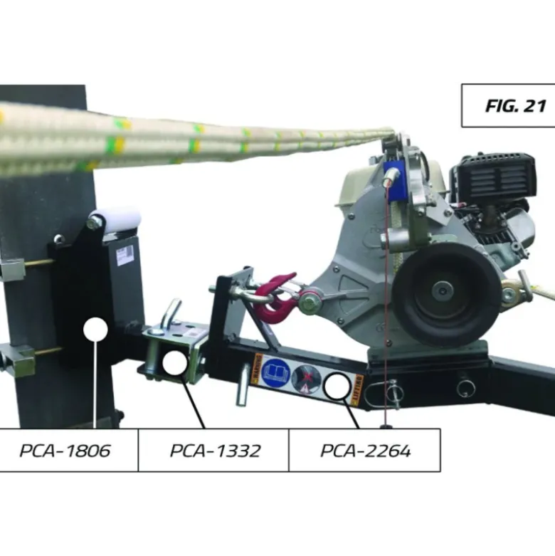 Ancrage pivotant pour supports de tire verticale Portable Winch - PCA-1332