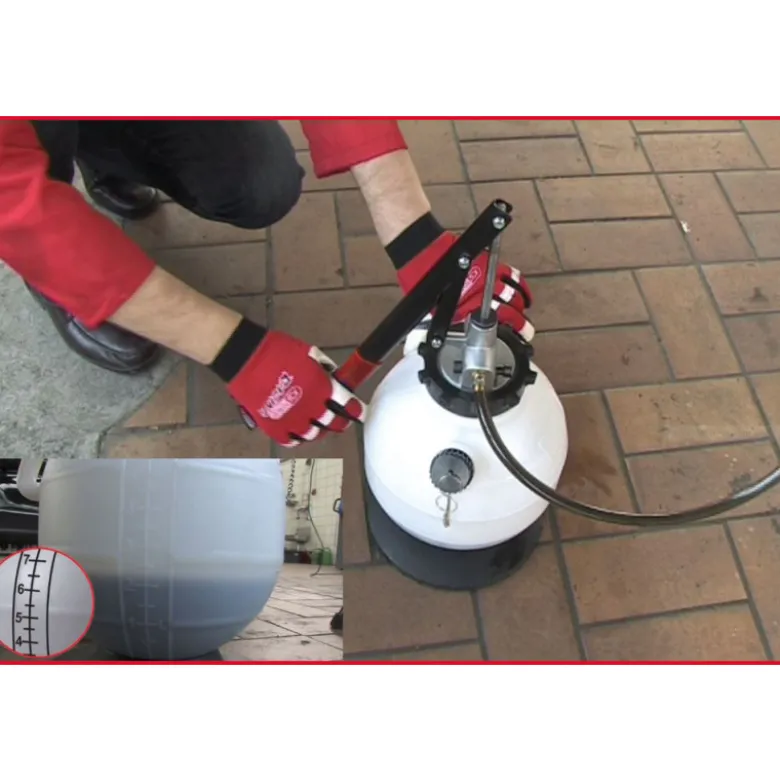 Appareil de remplissage d'huile de boîte avec adaptateurs KS TOOLS 150.9275