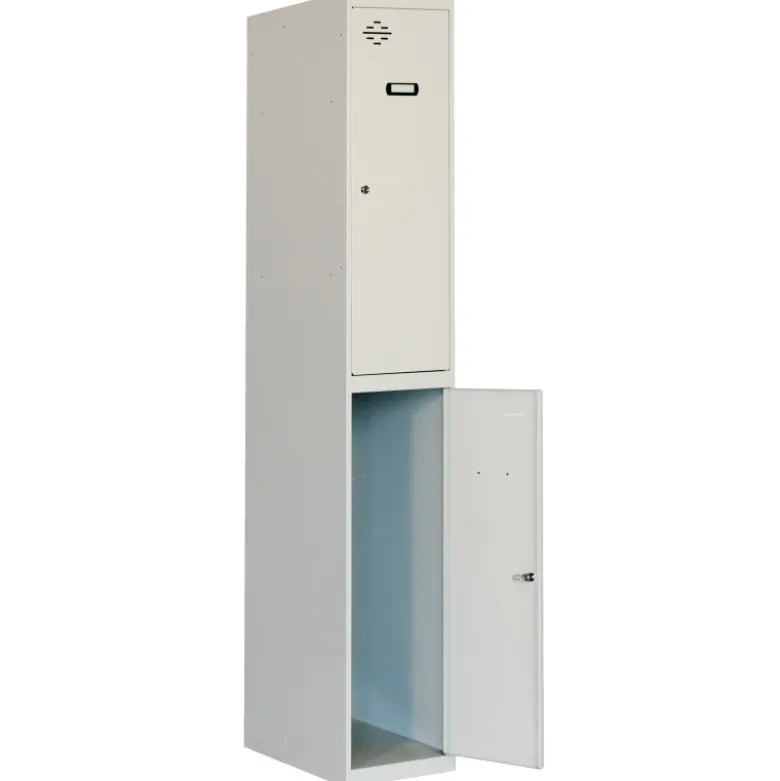 Armoire métal 2 portes - 1800x400x500 - SIMONLOCKER DIY TANDEM 1/2 400 INITIAL - SIMONRACK 90233D1240