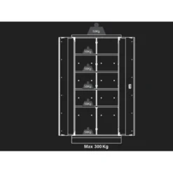 Armoire 2 Portes King Tony - 87D1118AKG