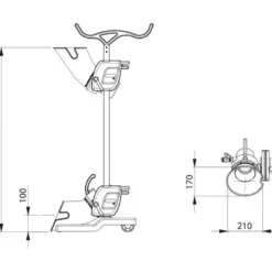 Aspirateur gaz mobile pneumatique 6m ø120mm CLAS EG 0409