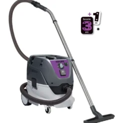 Aspirateur professionnel XC 30 L eau et poussière cuve polypropylène SIDAMO 20405030