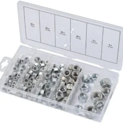 Assortiment d'écrous autobloquants UNF 100 pièces KS TOOLS 970.0490