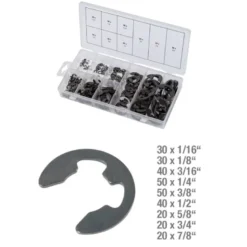 Assortiment de Circlips de type E en pouces 300 pcs KS TOOLS 970.0320