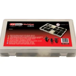 Assortiment de clips de fixation - Nissan 408 pièces KS TOOLS 420.0550