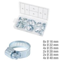 Assortiment de colliers de serrage 26 pièces KS TOOLS 970.0070