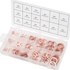Assortiment de joints cuivre 10 - 24 mm 150 pièces KS TOOLS 970.0040