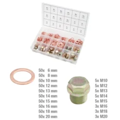 Assortiment de vis de vidange carter et joint 534 KS TOOLS 970.0200