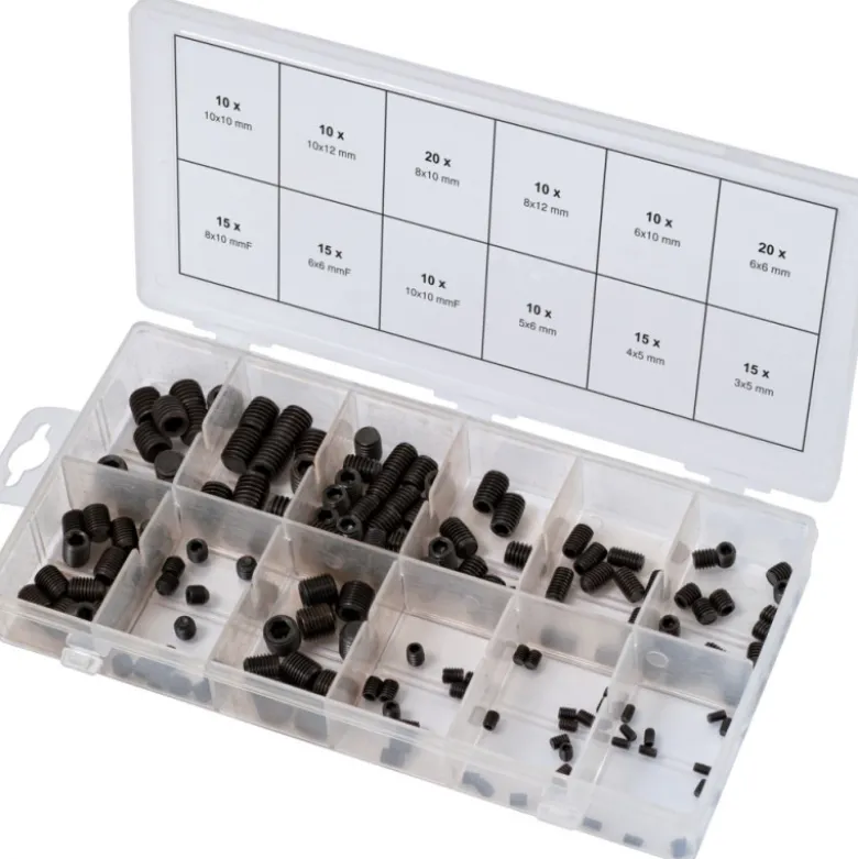 Assortiment de vis sans tête 160 pièces KS TOOLS 970.0400