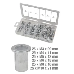 Assortiment d'inserts taraudés aluminium, 150 pièces KS TOOLS 970.0620