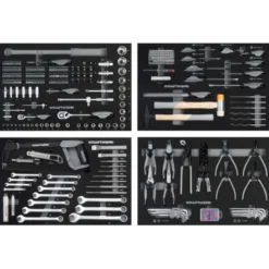 Assortiment d'outils BASIC LINE, 337 pièces - KRAFTWERK 105.103.001