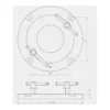 Base tournante pour étau SERAK DOLEX - BTSK2528