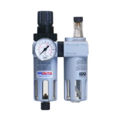 Bloc filtre régulateur lubrificateur FRL 1/4" Airoutil - BF9514