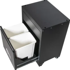 Bloc poubelle 2 bacs 26'' KS TOOLS 810.8007