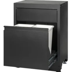 Bloc poubelle 2 bacs 26'' KS TOOLS 810.8007