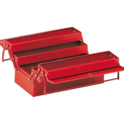 Boite A Outils Metallique Vide - 5 Cases - L 470 Mm SAM Outillage - SAM-593-SBV