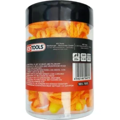Boite de 20 paires de protections auditives avec tige et cordon KS TOOLS 985.7055