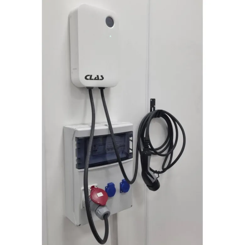 Borne de recharge 11kw cable 6m t2s CLAS OE 2047