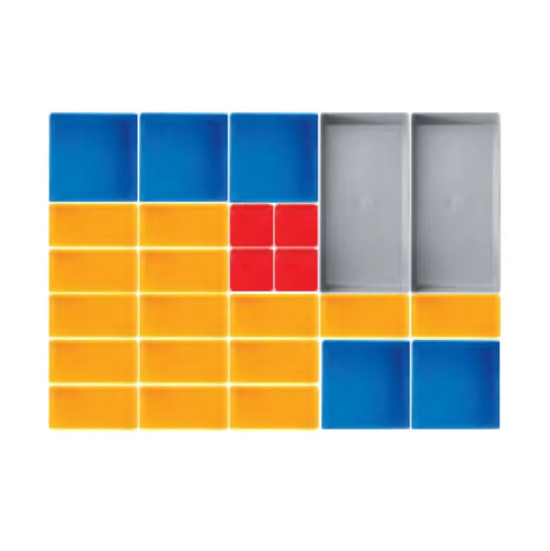 Boîtes de rangement 26 pièces KRAFTWERK 198.001.005