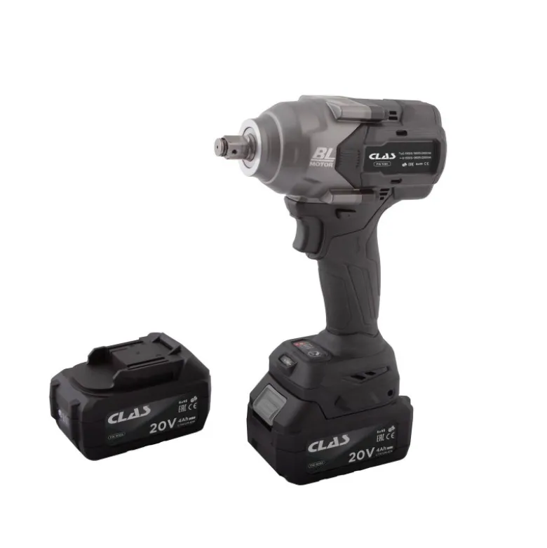 Boulonneuse 1/2" 1080nm 20v brushless + 2 batteries 4ah + chargeur CLAS PW 1080