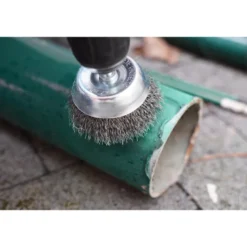 Brosse boisseau 50mm queue de serrage 6mm BRILLIANT TOOLS - BT103105