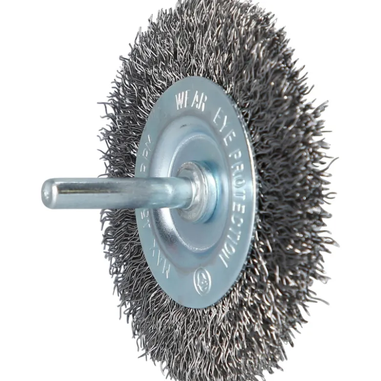Brosse circulaire 75mm queue de serrage 6mm BRILLIANT TOOLS - BT103107