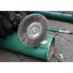 Brosse circulaire 75mm queue de serrage 6mm BRILLIANT TOOLS - BT103107