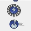 Brosse circulaire 75mm queue de serrage 6mm BRILLIANT TOOLS - BT103109