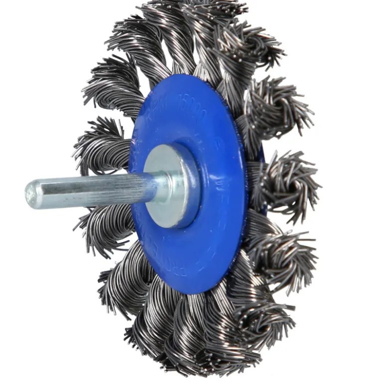 Brosse circulaire 75mm queue de serrage 6mm BRILLIANT TOOLS - BT103109