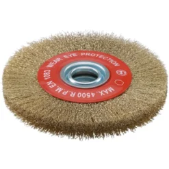 Brosse circulaire pour tourets Dimension 200x25 avec bague de réduction d'alésage SIDAMO 10306012