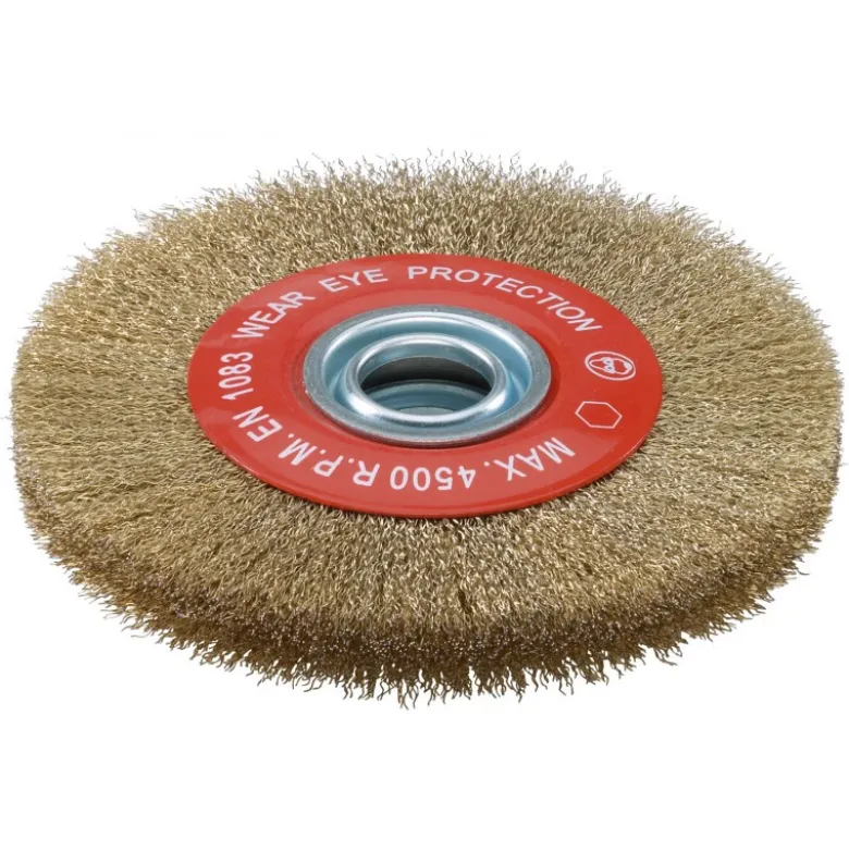 Brosse circulaire pour tourets Dimension 150x20 avec bague de réduction d'alésage SIDAMO 10306004