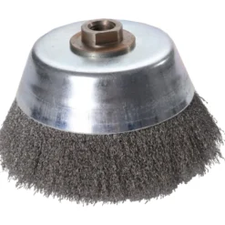 Brosse Coupe 150 Mm Fil Acier 0,20 Filetage Femelle 5/8'' SAM Outillage - 19647