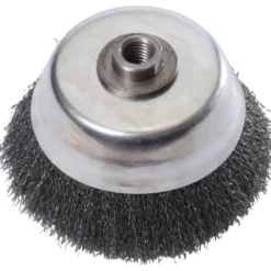 Brosse Coupe 150 Mm Fil Acier 0,30 Filetage Femelle 5/8'' SAM Outillage - 19646