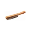 Brosse Metallique 4 Rangs Manche Bois SAM Outillage - 912-B2