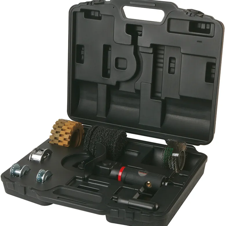 Brosseuse Tangentielle Multi-Fonctions En Coffret SAM Outillage - RC380BC2