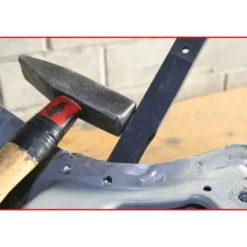 Burin de carrossier extra-plat avec poignée de sécurité KS TOOLS 140.2161