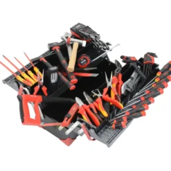 Caisse A Outils Bi-Mat. 5 Cases - 67 Outils - Maintenance Electricien SAM Outillage - CPP-67BOX