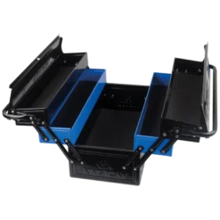 Caisse À Outils 470X220X260Mm - Finition Bleue Et Noire King Tony - 87A05A0KB