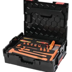 Caisse Rangement 16 Outils Isoles Pour Vehicules Electriques SAM Outillage - CP-16HYB