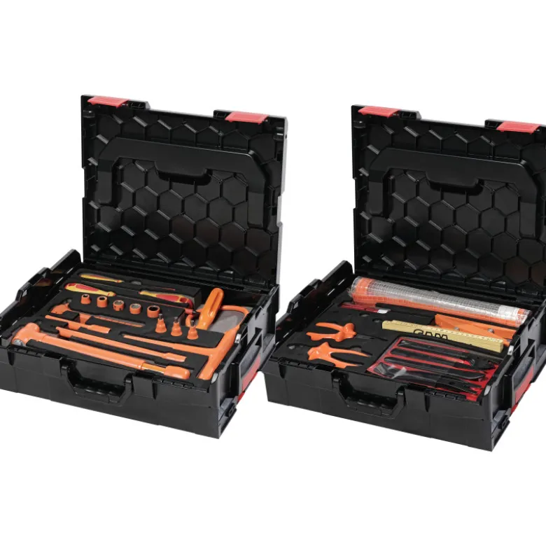 Caisse Rangement 29 Outils Isoles Pour Vehicules Electriques SAM Outillage - CP-29HYB