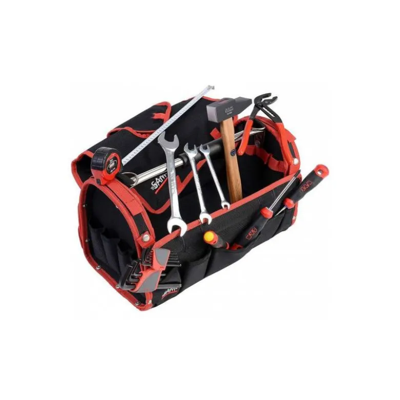 Caisse Textile 30 Litres Avec 20 Outils De Maintenance SAM Outillage - CP-20BAG