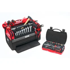 Caisse Textile 39 Litres Avec 100 Outils De Maintenance SAM Outillage - CP-100-BAG1N