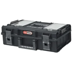 Caisse vide de transport S+ SCM compartiments transparents KS Tools 850.0372