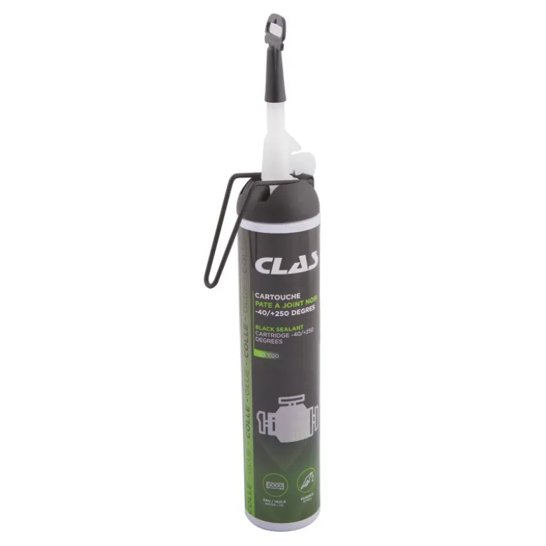 Cartouche pate a joint noire -40/+250 degres 200ml CLAS CO 1020