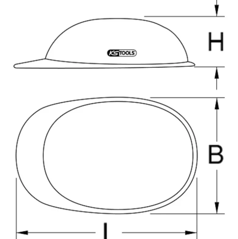 Casques de protection isolés, KS Tools