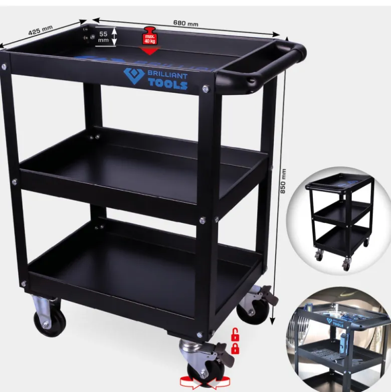 Chariot d'atelier métal BRILLIANT TOOLS - BT150900