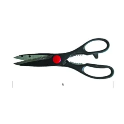 Ciseaux multi usage, Lame en acier inox revêtu - METRICA 72600